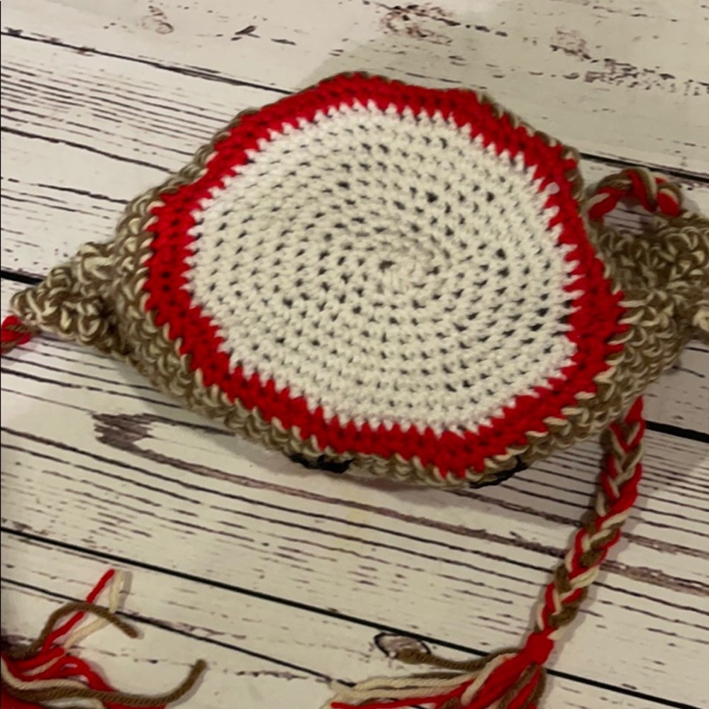 Handmade sock monkey hat - Picture 3 of 5